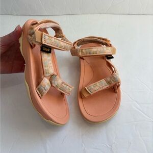 Teva Hurricane XLT 2 kids' sandal Summer Beach Sand Patchwork Toddler Girl 10